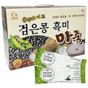 오양식품 콘푸라이트 검은콩 흑미 마죽 스틱 90포 선식