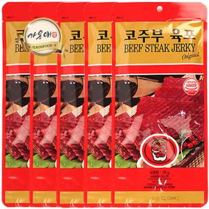 [가온애] 육포 (30g) x5봉 / 코주부 육포 우육포 맛육포 소고기육포 숏다리 조미오징어 맥주안주 마른안주