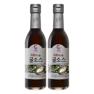 청정원 직화 파기름 굴소스, 465g, 2개