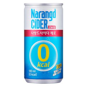 나랑드 사이다 제로 180ml x 90캔 음료수