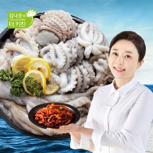 김나운 손질 통낙지 280g x 5팩 (1팩당 5미, 총 1.4kg)