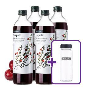 [핀란디아] 카스케인 크랜베리 원액 500ml x4병