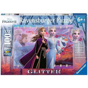 Ravensburger 12868 디즈니 겨울왕국 2 Strong Sisters 100피스 직소 퍼즐