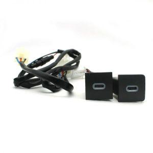 셀리몽 328013 차량용 USB 충전기 소켓 12V 24V 충전 콘센트 전원 어댑터 PD 타입 폭스바겐 호환 골프 6 제