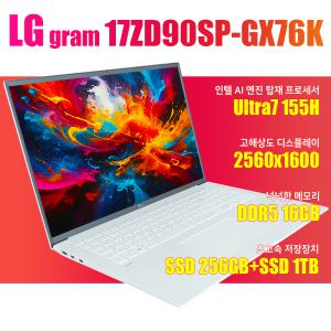 LG그램/17ZD90SP-GX76K/울트라7/NVMe SSD 1TB 추가