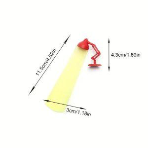 우표수집책 학생 책상 램프 디자인 독서 책갈피 양면 종이 책 페이지 클립 맞춤형 학용품 선물