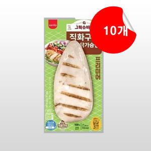 [삼립]직화구이 닭가슴살 프리미어 그릭슈바인 x 10개