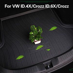 차량용 트렁크 매트, VW ID4X ID.4 Crozz ID6X ID.6 2022 TPE 카고 라이너, 3D 방수 부트 라이너 트레이,