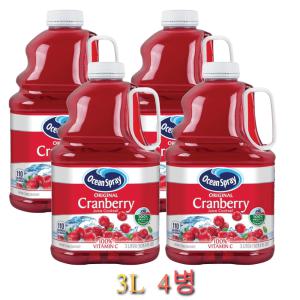 오션스프레이 오리지널 크랜베리 주스 3L 4병