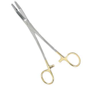 [SPICA] 골드 올슨 헤가 니들홀더(지침기) S8-17TC (19.1cm) - Olsen Heger Needle Holder