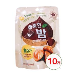 오성 촉촉한 밤 70g x 10개 / 영양간식 휴게소간식