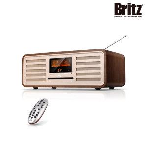 [Britz] 브리츠 진공관 블루투스 오디오 BZ-T8800 CD USB 알람 시계 라디오