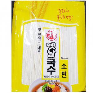 SK-s103655_001 업소용 식자재 면사랑 소면국수 오뚜기 3Kg 실온보관