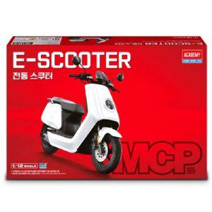 오토바이 조립 프라모델 1/12 E-SCOOTER 전동스쿠터