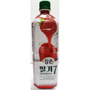 딸기 원액 참존 835ml x12개 통조림 과일 베이스 카페