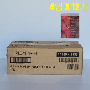 해피바스 두보레 에센스 비누 100g(4개입) 12개(1box)