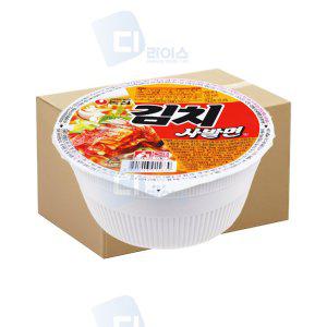 농심 김치사발면 86g 48개 컵라면 김치라면 용기면