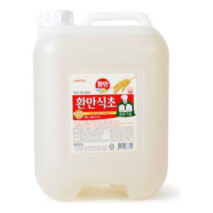 롯데 환만식초 15L 대용량 업소용