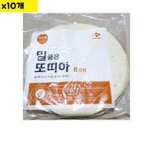 이츠웰 밀품은또띠아 8lnch 12장 496g x10개 (반품불가)