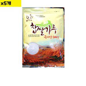 식자재 도매 유통 찹쌀가루 절구표 1Kg x5개