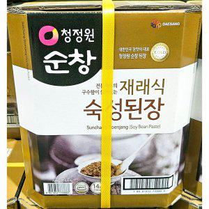 숙성 재래된장 대상 14kg 대용량 업소 식당 업소용