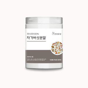 건강공감 차가버섯분말 밀폐통 120g