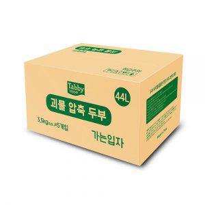 테비 괴물 압축 두부모래 (가는입자) 3.5kg X 5개입