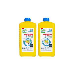 월성 스폰지밥 비눗방울 850ML 리필액 일반용 버블건