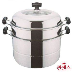 퀸센스 3단 찜솥 (32cm) 찜통 찜기 찜냄비