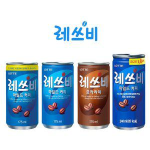 국민 캔커피 레쓰비 모카라떼 175ml 30캔