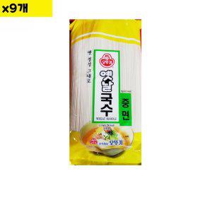 식자재 식재료 도매 중면국수 오뚜기 1.5Kg  x9개