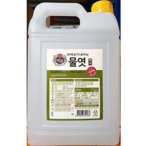 맥아 물엿 백설 5kg 조청 단맛 윤기 식자재 업소용