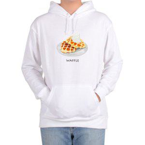 후드티 WAFFLE 와플 달콤한 크림과 딜리셔스 누구나