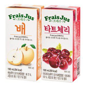 일화 프레주 드링크 190ml 배 24팩+타트체리 24팩