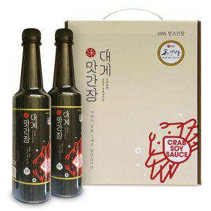 추석 선물세트 대게맛간장 1000ml 저염 육수 어간장