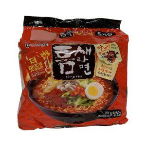 팔도 틈새라면 빨개떡(멀티) 120G X 5입