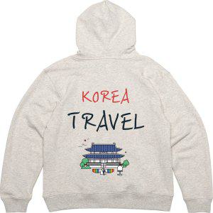 후드티 뒷면 프린트티셔츠 KOREA TRAVEL