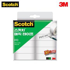 3M 스카치 매직테이프 오피스팩 리필 810R-12 (18mm)