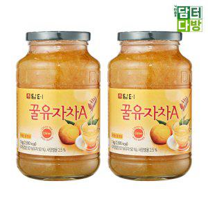 (원플러스원) 담터 꿀유자차A 1kg