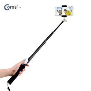 Coms 카메라 모노포드 Set(셀카봉96cm)무선셔터 Black