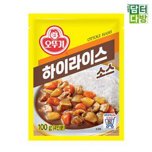 오뚜기 하이라이스 소스 100g x 2개