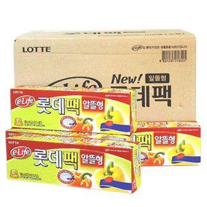 롯데 알뜰 위생백 25x35x100매 30개입 위생팩 크린