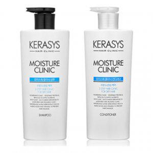 케라시스 모이스춰 clinic 샴푸 + 컨디셔너 각 600ml