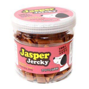 JASPER 프리미엄 펫푸드 연어져키 400g