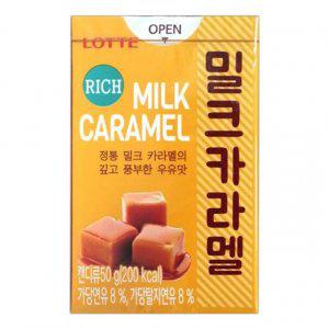 롯데 밀크카라멜50g x 12개