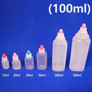 투약병 100ml 100개입 일회용 투약통 병원 약국 약병