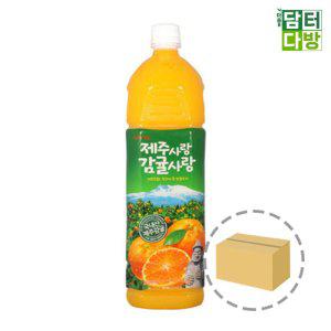 롯데 제주사랑 감귤사랑 1.5L (12페트)