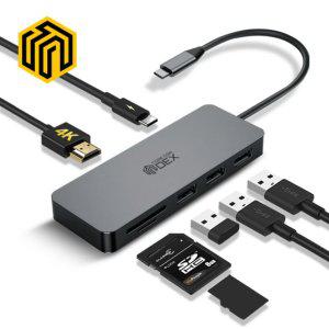 씽크웨이 CORE D34 DEX 7포트 USB 3.0 허브 Type C