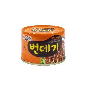 요리 번데기캔 130g 48ea 1BOX 유동