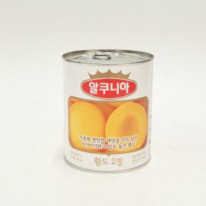 아삭하고 달달한 알쿠니아 황도 850g